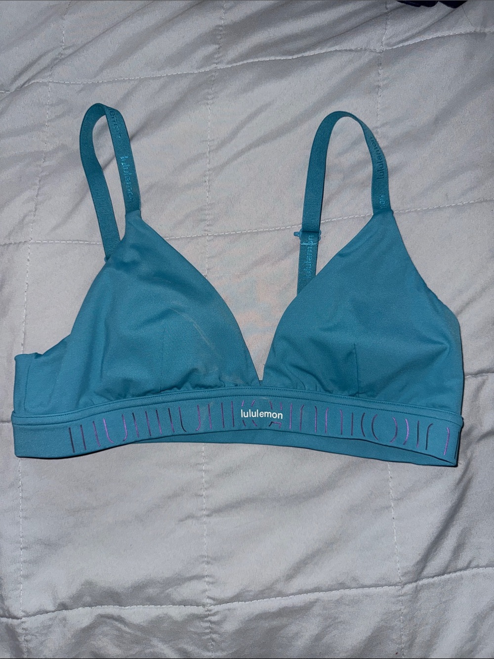 lululemon athletica Teal Light Support Bralette